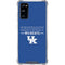 University of Kentucky Wildcats Galaxy S20 FE Clear Case